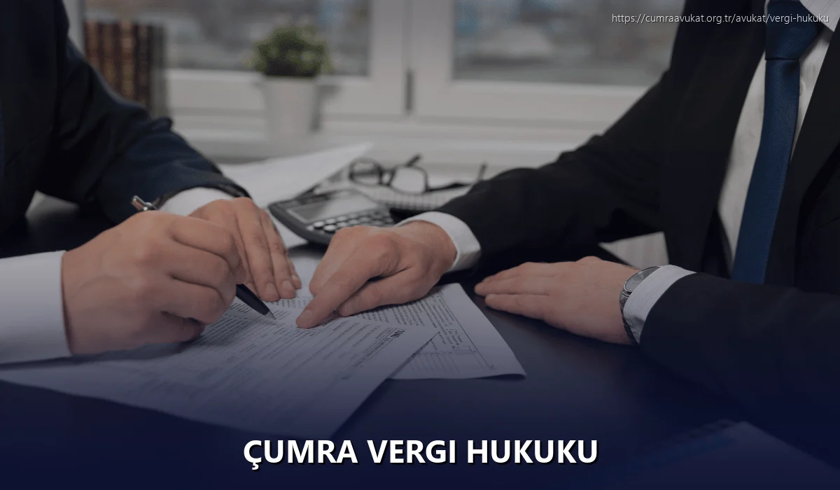 Çumra Vergi Hukuku